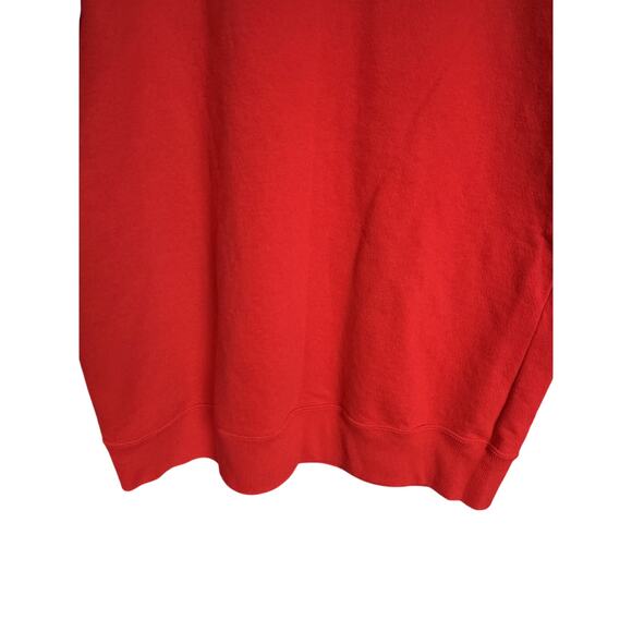 Vintage Polo Sport Ralph Lauren Women's Red Yellow Blue Sweatshirt Dress - L - Picture 7 of 9